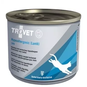 TROVET Hypoallergenic LRD con Cordero - Alimento húmedo para gatos - 200g