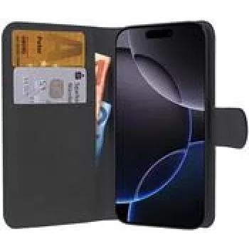 PEDEA Book Cover Classic para Apple iPhone 16 Pro Max - negro (50160996)