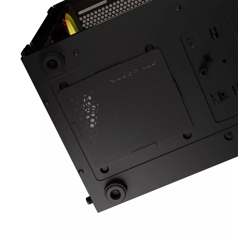 Carcasa de ordenador Logic Concept Portos Mini ARGB Micro ATX Negra