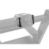 Asetek SimSports Anclaje Frontal para Podium Brackets - negro, 70 mm de diámetro de tornillos