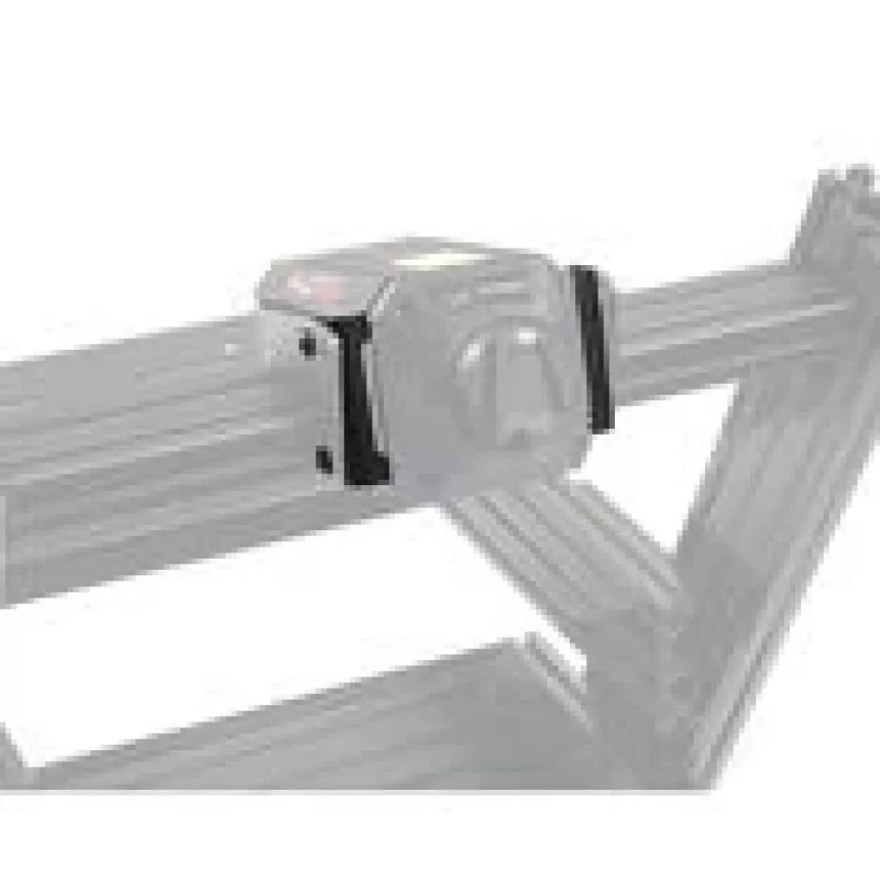 Asetek SimSports Anclaje Frontal para Podium Brackets - negro, 70 mm de diámetro de tornillos
