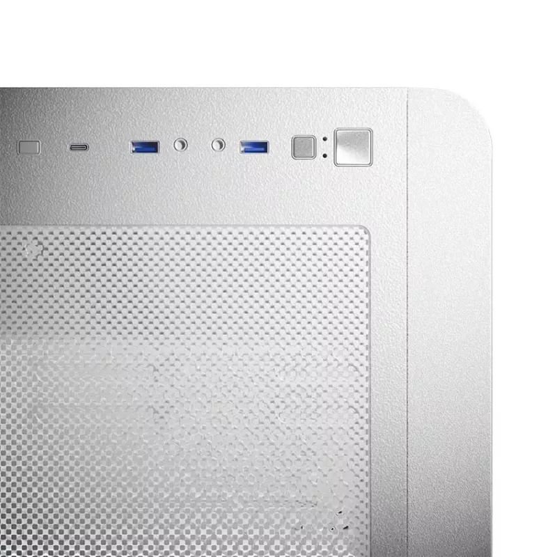 LC-Power Gaming 8001W Pro-Storm Light Caja Midi-Tower ATX, blanca (LC-8001W-ON)