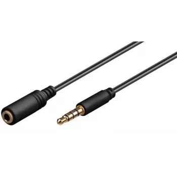 Microconnect IPOD006B cable de audio 5 m 3,5 mm negro