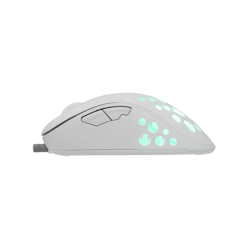 Ratón White Shark GM-5013 Azrael White USB