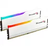 DIMM 64 GB DDR5-5200 (2x 32 GB) Dual-Kit, memoria blanca, F5-5200J4040A32GX2-RM5RW, Ripjaws M5 RGB, INTEL XMP