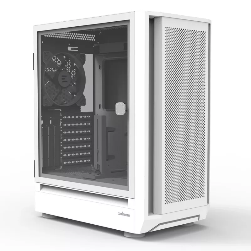 Caja de PC Zalman i6 White, ATX, blanca
