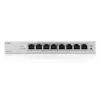 Zyxel GS1200-8HPV3 gestionado L2 Gigabit Ethernet (10/100/1000) Power over Ethernet (PoE) de sobremesa, gris