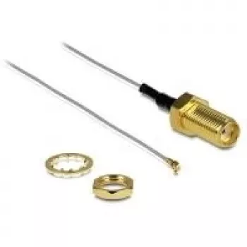 Cable coaxial DeLOCK 88814 2 m MHF IV (I-PEX) HSC MXHP32 Gris