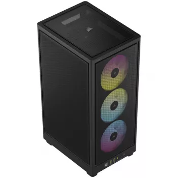 Corsair RGB AIRFLOW Caja de PC 2000D Negro Mini-ITX incluye fuente de alimentación No SFX