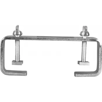 Gancho EUROLITE C-Hook TCH-50/20 plata para elevación de estructuras y rigging