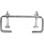 Gancho EUROLITE C-Hook TCH-50/20 plata para elevación de estructuras y rigging
