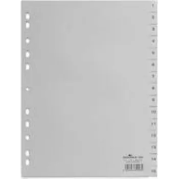 Índice de pestañas numérico Durable 652410