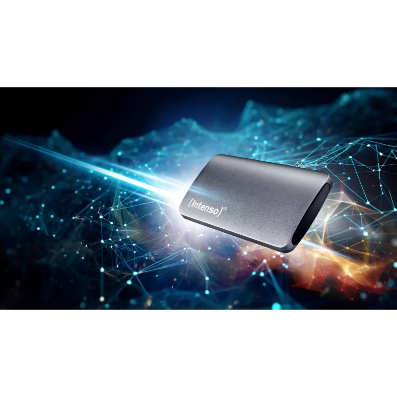 Unidad SSD Intenso 1 TB externa USB Type-C 3.2 Gen 2x2 TX800