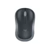 Logitech M185 ratón óptico inalámbrico ambidiestro gris 910-002238