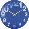 NeXtime Reloj 3077bl 3D, Ø39,5 cm, pared, azul/blanco