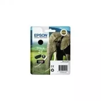 Epson Elephant pack individual negro 24 Claria Photo HD tinta, negro, tinta pigmentada, 1 ud.