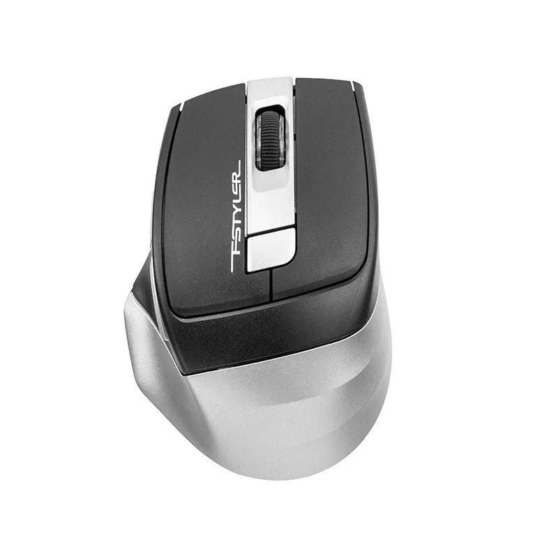 Ratón inalámbrico A4Tech FB35 (modelo 46717) – Bluetooth + 2,4 GHz, 2000 dpi, 6 botones, gris