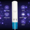 Antena exterior omnidireccional 4G LTE QOLTEC 57044, 5 dBi, 600–2700 MHz, 50 W, 50 Ω, carcasa de cobre blanca