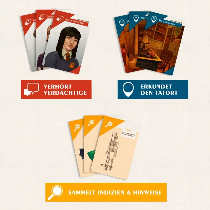 Suspects: Shakespeares Tears, juego de cartas