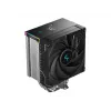 Refrigerador de aire DeepCool AK500S Digital SE — ventilador de 120 mm, compatible con zócalos LGA1700/AM5/AM4 e Intel LGA115x/1200, negro