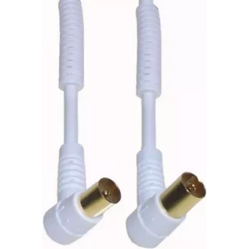 Cable coaxial E+p HFW201G blanco