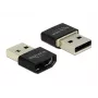 Adaptador MHL Delock HDMI-A hembra > USB Type-A macho negro