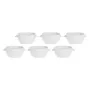 Set de platos de sopa LA PORCELLANA BIANCA P001500916 — 6 piezas, blanco, 12,5 cm de diámetro