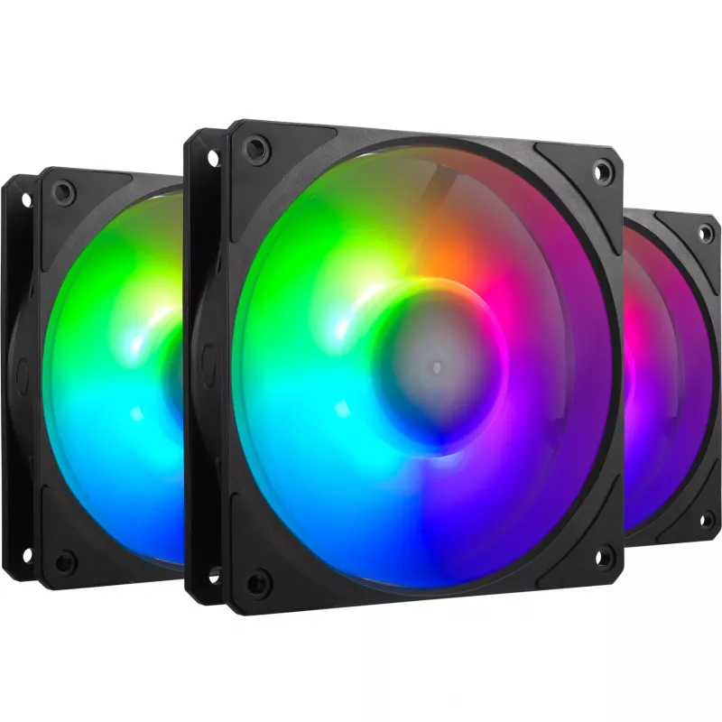 Set de 3 ventiladores COOLER MASTER Mobius 120P ARGB