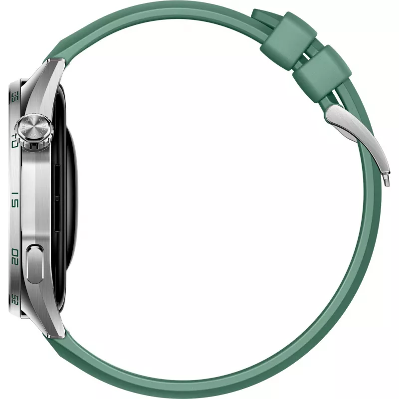 Reloj inteligente Huawei WATCH GT 6 46 mm, AMOLED 1,47" 466 x 466, pantalla táctil, GPS, 64 GB, caja de acero inoxidable, correa tejida verde