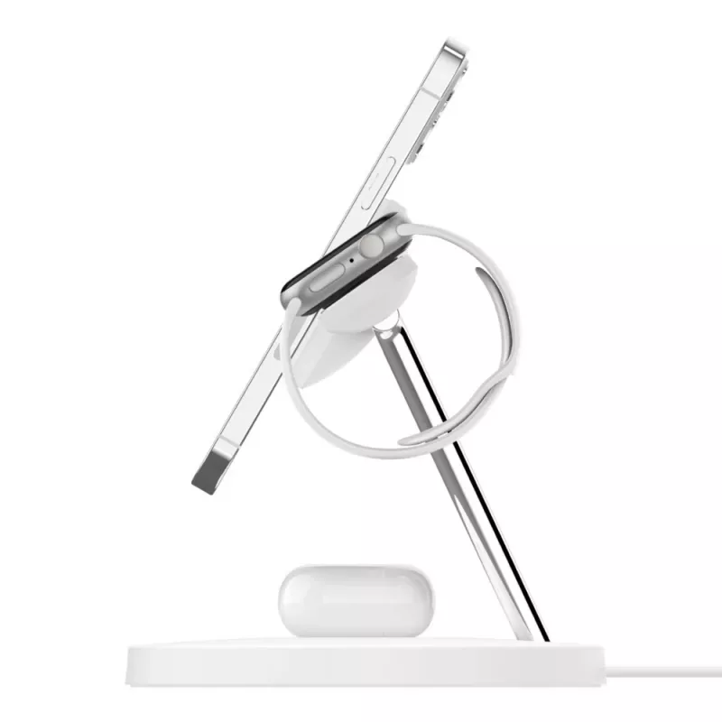 Belkin WIZ017vfWH Auriculares Carga rápida inalámbrica Interior AC Blanco