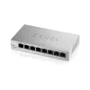 Zyxel GS1200-8 Gigabit Ethernet gestionado (10/100/1000) plateado
