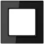 JUNG AC 581 GL SW - negro - vidrio - 84 mm - 84 mm