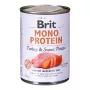 Alimento húmedo para perros Brit Mono Protein pavo con boniato 400 g, perros adultos, proteína única, sin gluten ni soja