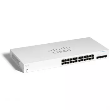 Switch de red Cisco CBS220-24T-4X — Gestionado L2, 24x Gigabit (10/100/1000) RJ-45, 4x 10G SFP+