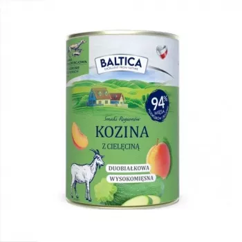 BALTICA Sabores regionales Cabra con Ternera - Comida húmeda para perros - 400g