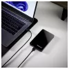 Disco duro portátil 1 TB reacondicionado, disco duro externo (negro)