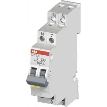 ABB Interruptor con LED 16 A 1 contacto cerrado 250 V/AC 2CCA703100R0001 (2CCA703100R0001)