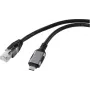 Renkforce cable adaptador USB, red [1x conector macho USB-C® – 1x conector macho RJ45] 3,00 m conector de aluminio (RF-6055780)