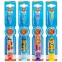 Set de cepillos de dientes infantiles con luz Paw Patrol con ventosa, 4 uds., colores surtidos
