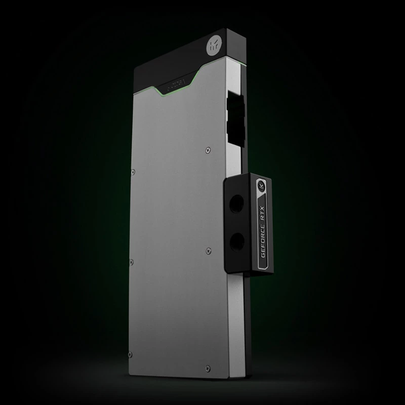 EK-Quantum Vector² RE RTX 3080/90 backplate, plateada