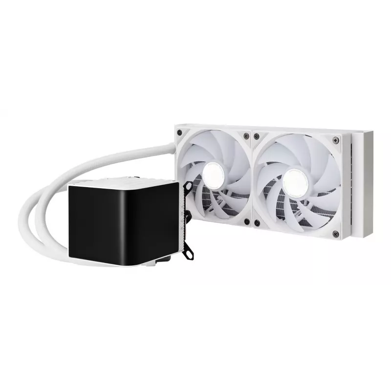 Kit de refrigeración líquida para procesador TRYX PANORAMA ARGB 240 12 cm blanco 1 ud.