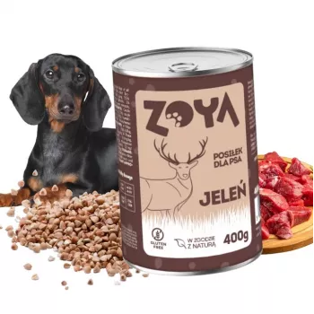 ZOYA Ciervo - Comida húmeda para perros - 400g