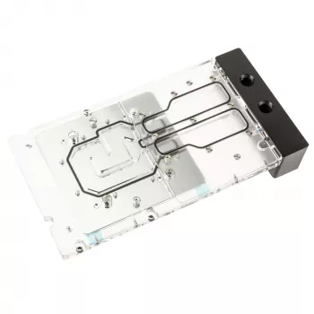 Backplate BitsPower X-TEND active para RTX 4090 FE — Acabado acrílico (BP-VG4090FE-BKP)