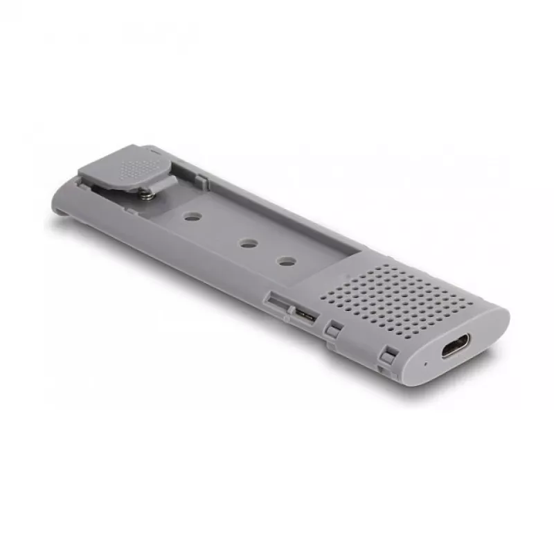 Carcasa para SSD DeLOCK externa USB Type-C combo para M.2 NVMe PCIe o SATA SSD sin herramientas