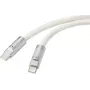 Renkforce Cable USB-C® USB 2.0 Conector USB-C®, conector USB-C® 1,00 m Blanco RF-6056876 (RF-6056876)