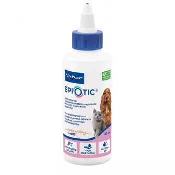 Solución de limpieza de oídos VIRBAC EPI-OTIC S-I-S para perros y gatos 60 ml