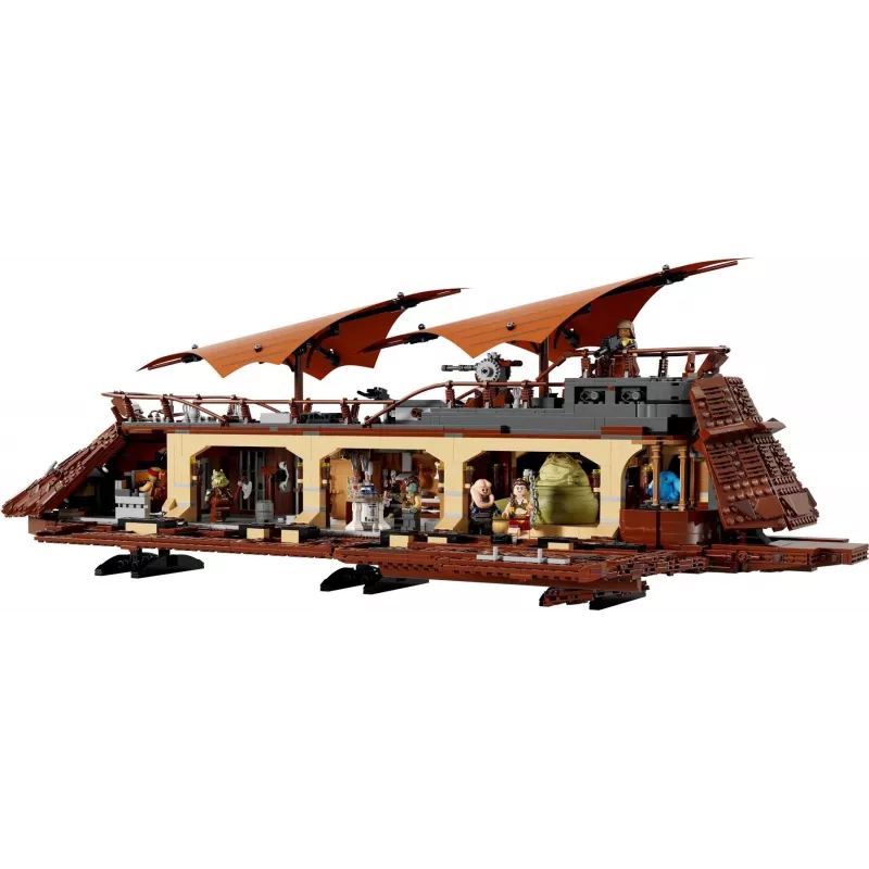LEGO Star Wars Set Jabba's Barge 75397 – 3943 piezas, 11 minifiguras, edad 18+