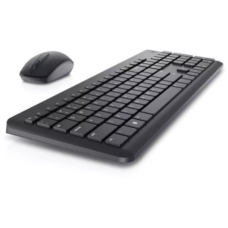 Conjunto inalámbrico de teclado y ratón Dell KM3322W Negro — diseño compacto, conexión inalámbrica, pilas incluidas