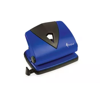 Perforadora Forpus, azul, hasta 30 hojas, metal 1101-023