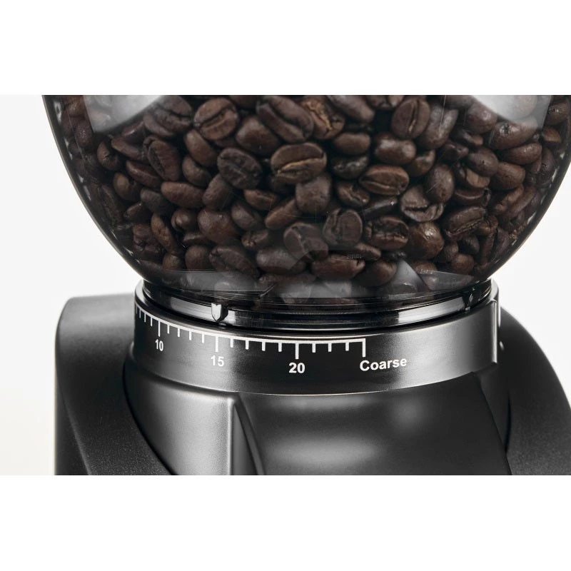 Molinillo de café Solis Scala Zero Static 135 W negro plata